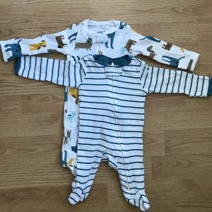 Newborn Pajama Footies